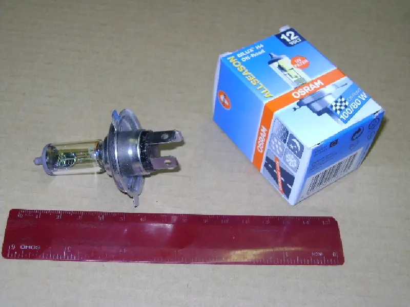 Лампа фарна H4 12v 100/80w P43t Allseason (вир-во OSRAM)