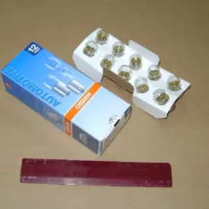 Лампа допоміжн. освітлення R5w 12v 5w Ва15s (вир-во OSRAM)