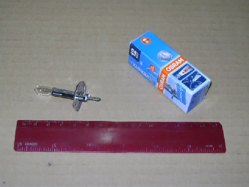 Лампа фарна H1 12v 55w P14,5s Silverstar (+50%) (вир-во OSRAM)