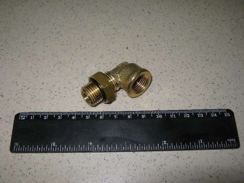 З’єднувач двійник кутовий M16x1,5*М16х1,5 (SIRIT)
