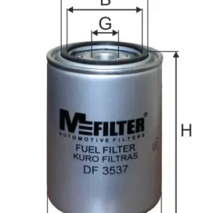 Фільтр паливний  (вир-во M-FILTER)