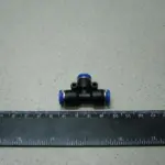 З’єднувач аварійний трійник 6x6x6 пласт. Трубки ПВХ (RIDER)