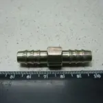 З’єднувач  10мм зубчатий для трубки (метал) (RIDER)