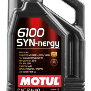 Олива моторна Motul 6100 Syn-nergy SAE 5W-40 5l