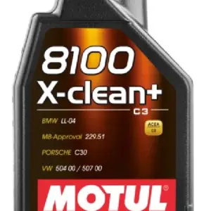 Олива моторна Motul 8100 X-clean+ 5W-30 1l