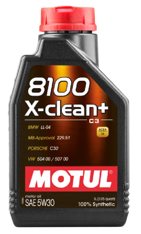 Олива моторна Motul 8100 X-clean+ 5W-30 1l