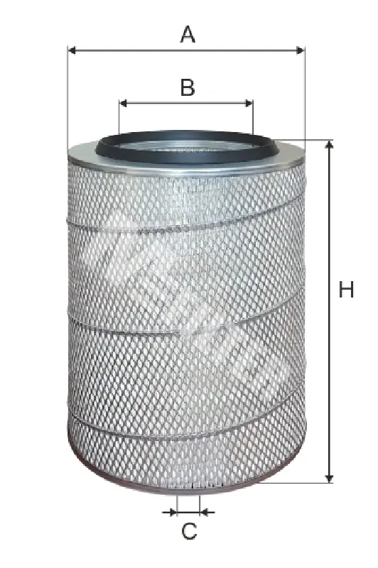 Фільтр повітряний DAF (вир-во M-filter)