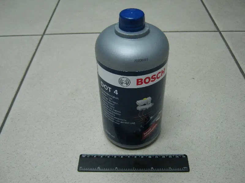 Гальмівна рідина DOT4 1л. (вир-во Bosch)
