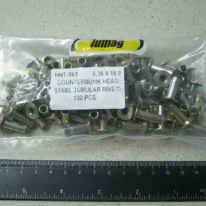 Заклепка 6,35 х15, 9 L10 накладок гальм. (100 шт.) (вир-во Lumag)