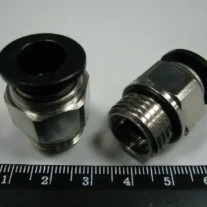 З єднувач аварійний метал. (Наружн. різьба) M16 * 1.5 d-10 трубки ПВХ 