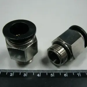 З єднувач аварійний метал. (Наружн. різьба) M16 * 1.5 d-12 трубки ПВХ 