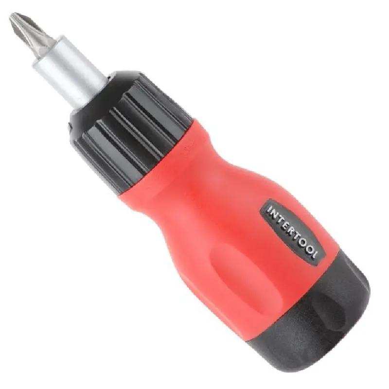 Викрутка реверсійна з комплектом насадок 6 од