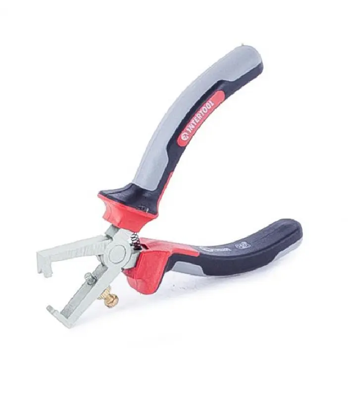 Щіпці для зачищення проводів 160мм CrV з ізольованими рукоятками Prof.