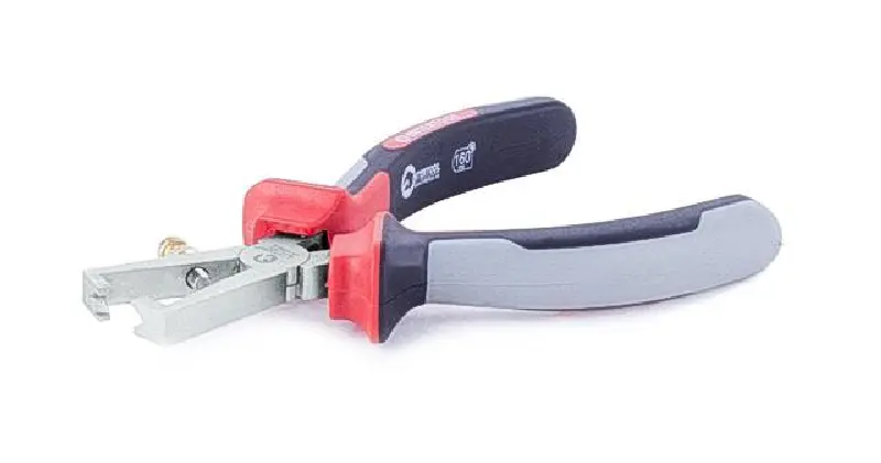 Щіпці для зачищення проводів 160мм CrV з ізольованими рукоятками Prof.