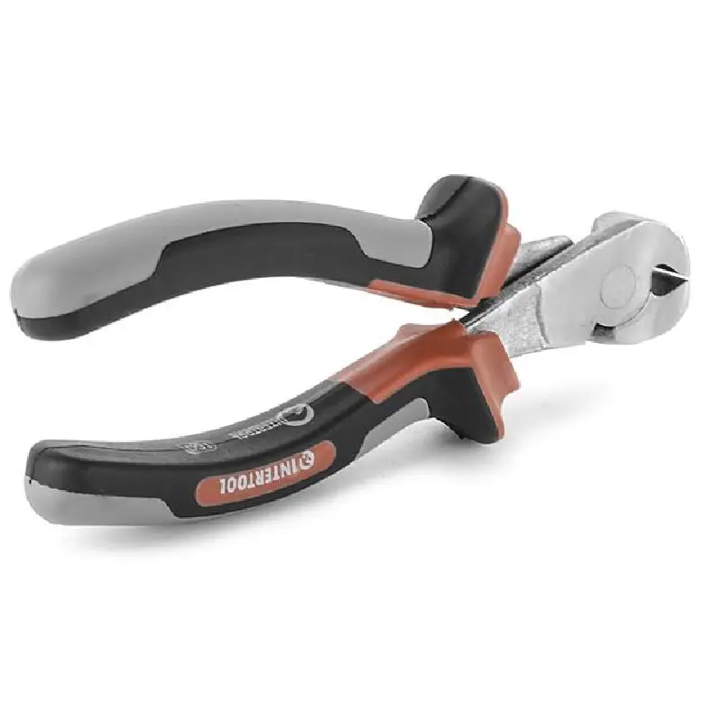 Кліщі торцеві 160мм CrV з ізольованими рукоятками Prof.