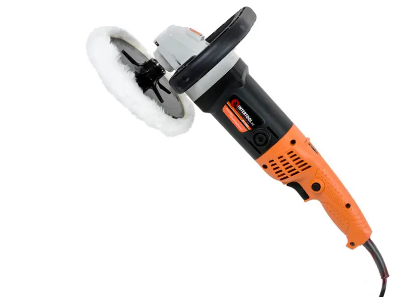 Машина полірувальна STORM 1400 Вт, 0-3200 об/мин, 180 мм   (Intertool)