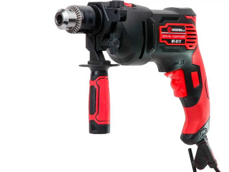 Дрель ударна 710W, 0-3000об/хв, D=1.5-13мм