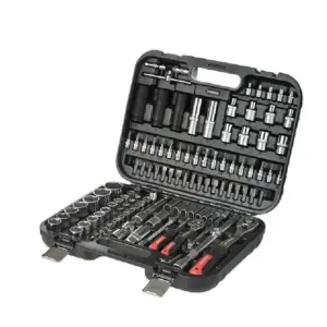 Набір інструментів 1/2",1/4" (111од) Cr-V (Intertool)