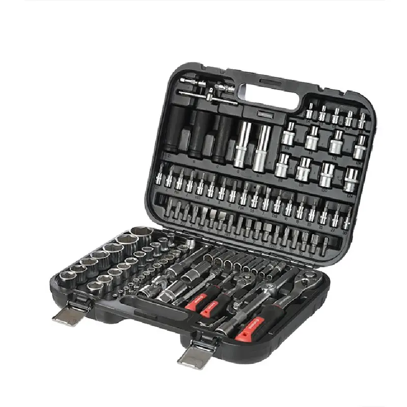 Набір інструментів 1/2″,1/4″ (111од) Cr-V (Intertool)