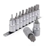 Набір TORX на планці 1/2″ (9од) (Т20-Т70)