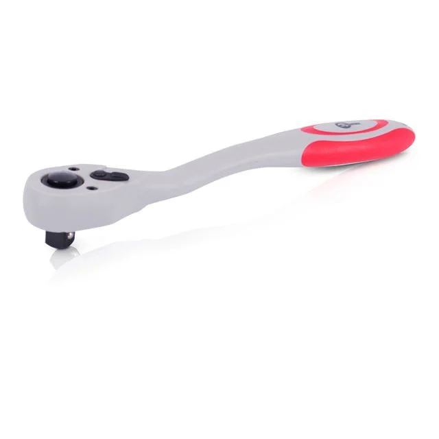 Рукоятка з храповим механізмом вигнута 3/8″ (72 зуба) Cr-V professional