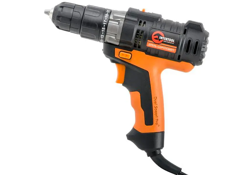 Дрель шуруповерт STORM, 420Вт, 0-850об/хв, 1.0-10мм