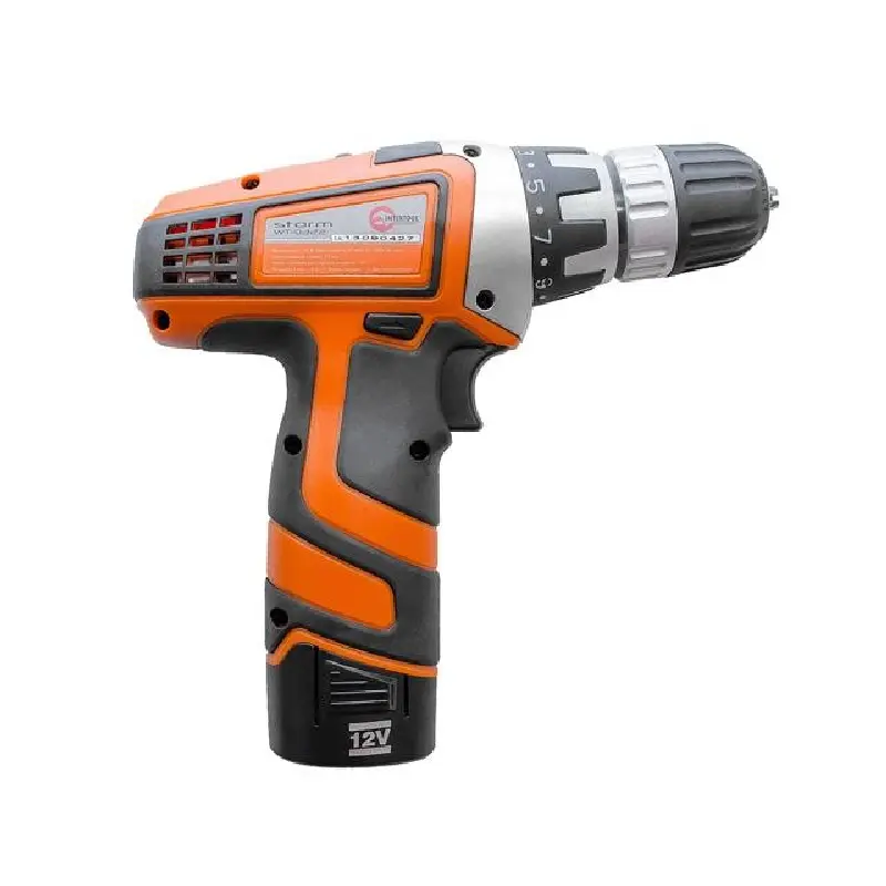 Шуруповерт STORM Li-lon, 12В, 0-400/0-1200об/мин