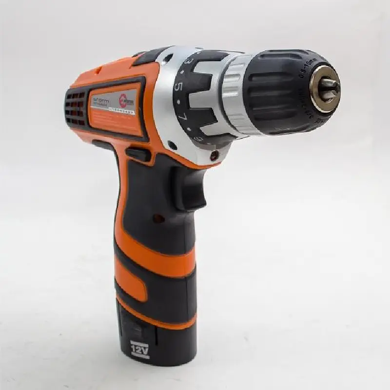 Шуруповерт STORM Li-lon, 12В, 0-400/0-1200об/мин