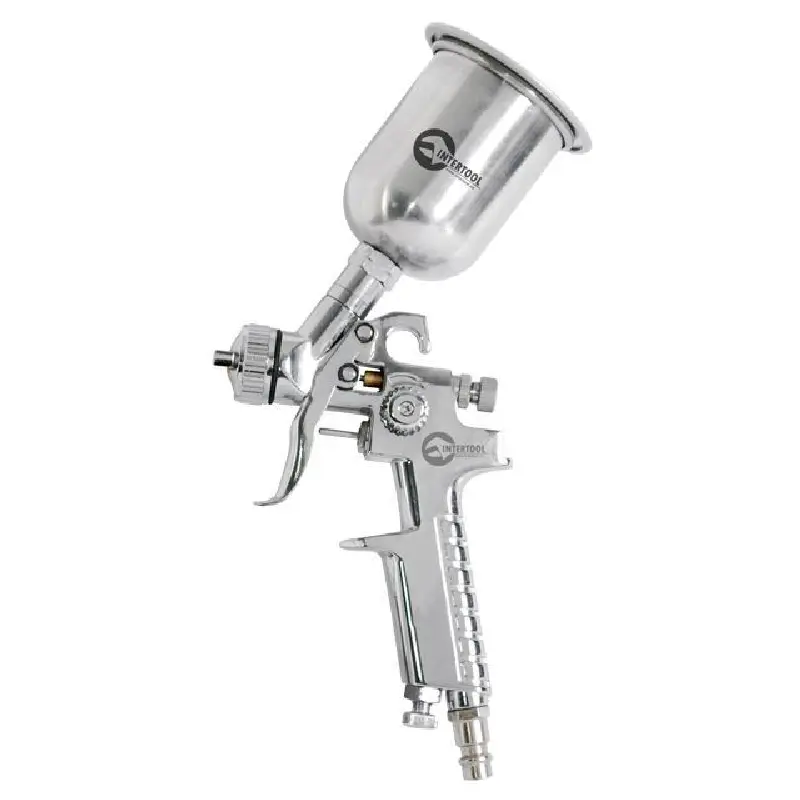 Пістолет фарбуваючий, форсунка 0,5мм, металевий бачок 125мл,