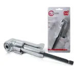Кутовий адаптер для викруткових насадок 1/4″ CrV  (Intertool)