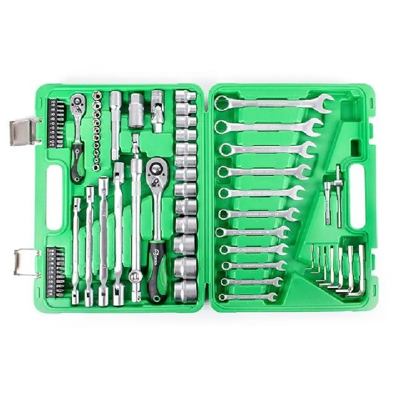 Професійний набір інструменту 1/2″, 1/4″  (77од)