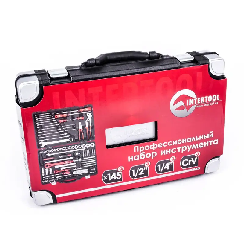 Професійний набір інструменту 1/2″, 1/4″  (145од)