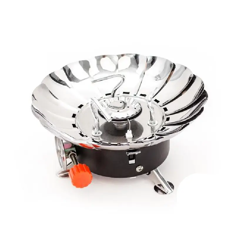 Пальник портативний туристичний з захистом від вітру