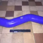 Патрубок радіатора нижній довж.457*70*77