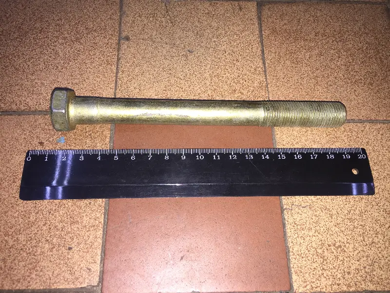 Болт М16*1,5*165 кріпл.аморт.верхній