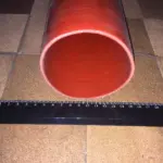 Патрубок охолоджувача (L=225,D=90*97, 2-х шар.,силікон)