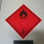 Наклейка “Клас небезпеки 2”