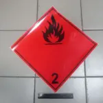 Знак, “Клас небезпеки 2″(налiпка)