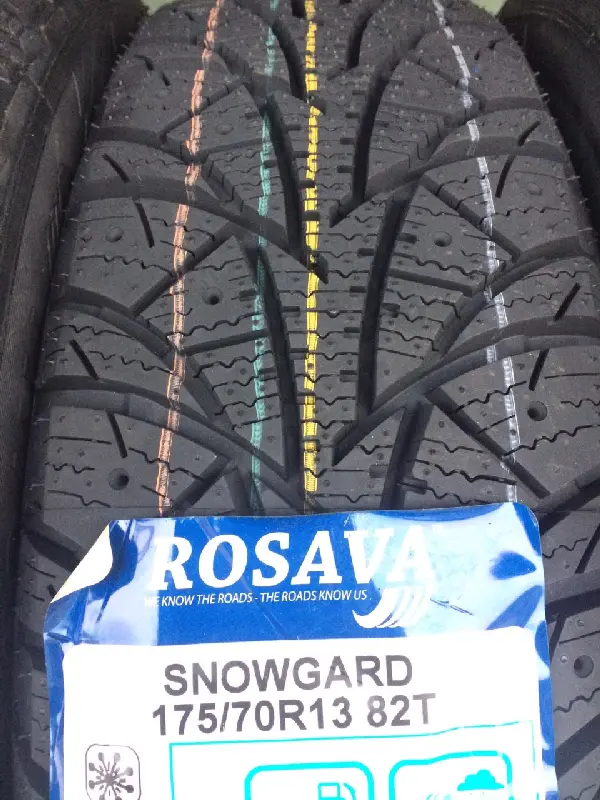 Шина 175/70R13 SNOWGARD 84T  під шип (Росава)