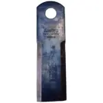 Ніж подрібнювача рухливий Claas гладкий 173X50X4 d=20 (736872/754116/000736872/000754116) (MWS)