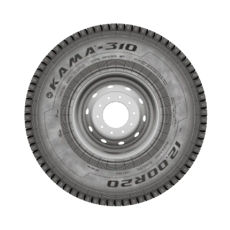 Шина 10,00 R20 146/143K (КАМА-310), 16 сл, з камерою без ободной стрічки (НкШЗ)