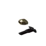 Болт сегмента под отвертку с гайкой жатки комбайна JD М5,5×16 (PM – 10.9 черный) (M-Agro)