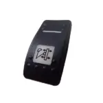 Накладка кнопки перемикача гідрозамка каретки JCB