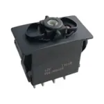 Перемикач 12V/8 pin (кнопка) 3х позиційний JCB 3CX, 4CX