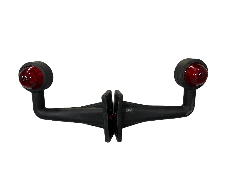 Ліхтар позиційний світлодіодний 24В двокольоровий 20 см кут 90* °