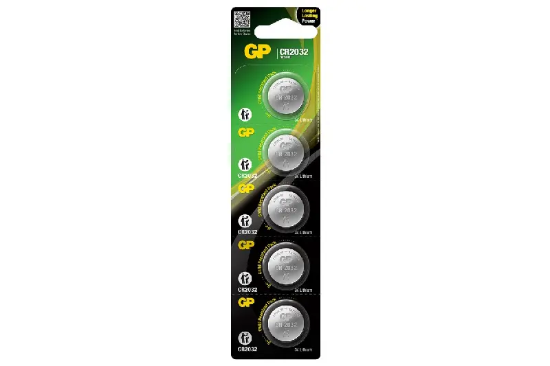 Батарейка GP CR2032 дискова Lithium Button Cell 3.0V CR2032-8U5 літієва
