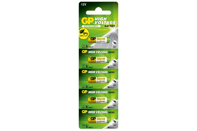 Батарейка GP A27 Alkaline 12V 27A-U5  лужна