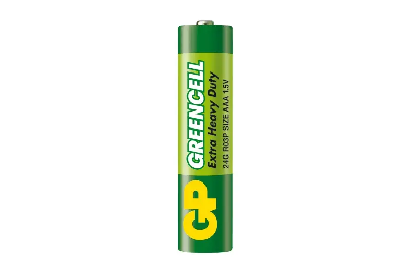 Батарейка GP Greencell 24G сольова 1.5V  24G-U4, R03, AAA, блістер