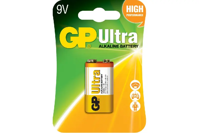 Батарейка GP 6LF22 (крона) 9V Ultra Alkaline 1604AU-5UE1