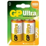Батарейка GP D (LR20) 1,5V Ultra Alkaline 13AU-U2 D, LR20, Mono , блістер